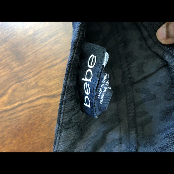 Bebe 0 peplum skirt - Picture 3 of 3